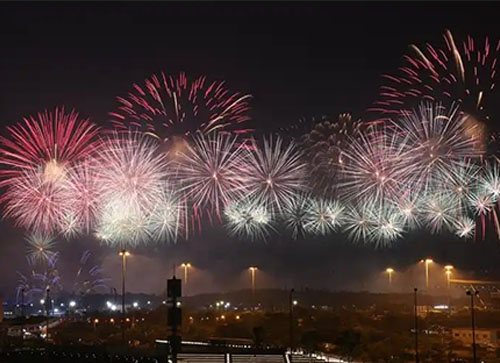 博罗县焰火晚会